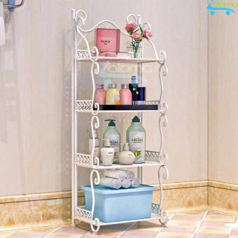 Kệ Góc 4 Tầng Hoa Văn